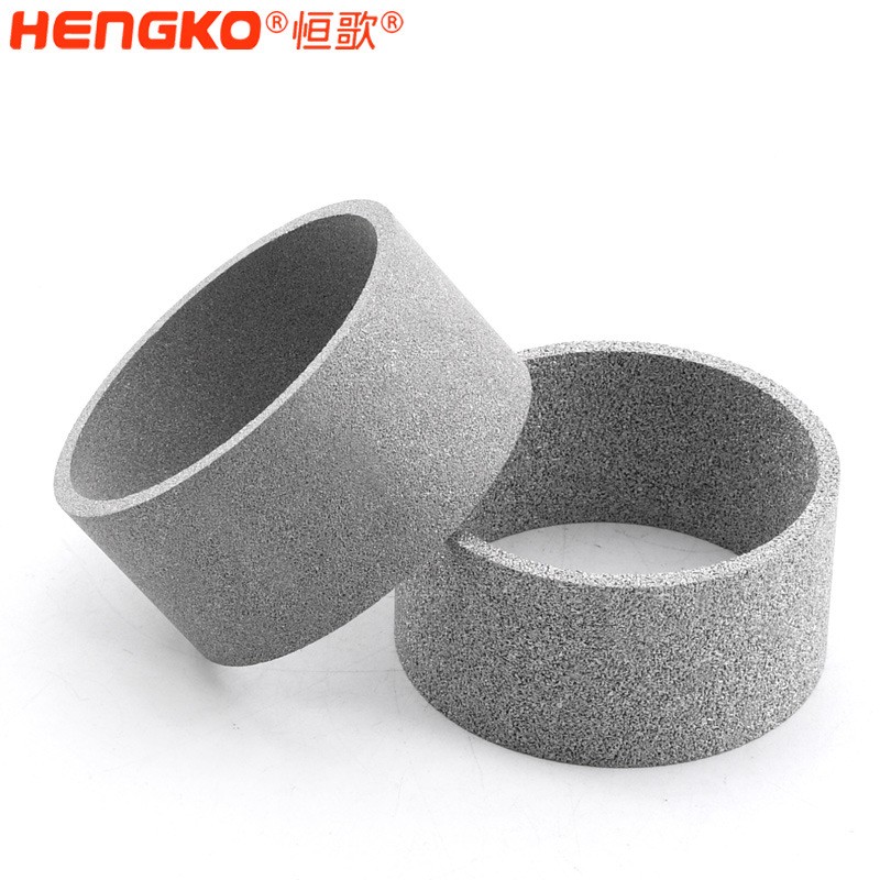 粉末燒結(jié)多孔不銹鋼濾管,易清洗壽命長不銹鋼氮氣環(huán)